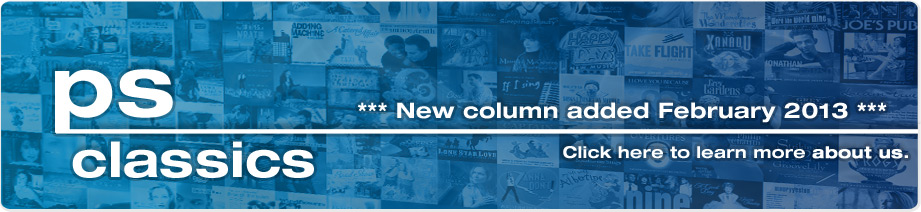 About Us - New column added February 2013